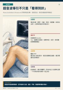 超音波導引不只是「看得到針」｜衛教資訊圖